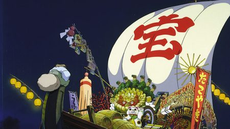 Una de las escenas míticas de Mi vecino Totoro