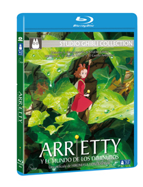 Arrietty y el mundo de los diminutos, edición Blu-Ray 1 disco