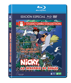 Nicky la aprendiz de bruja, edición Combo BD + DVD
