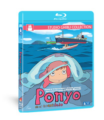 Ponyo en el acantilado, edición Blu-Ray 1 disco