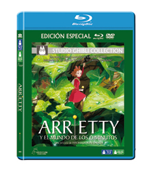 Arrietty y el mundo de los diminutos, edición combo