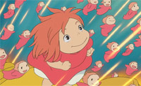Captura de Ponyo en el acantilado