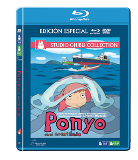 Ponyo en el acantilado, edición combo